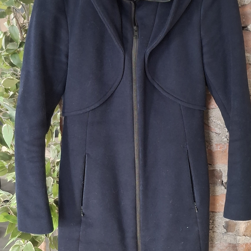 Elegant Navy Blue Women's Winter Coat Soia & Kyo